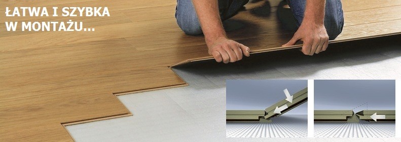 Panele podłogowe łatwe w montażu