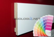 H=10cm WYBRANY kolor RAL lub NCS, lakier półmat, listwa przypodłogowa z MDF - 10/1 - kolor na zamówienie