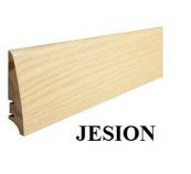 ◊ H=8cm JESION lakier półmat, listwa przypodłogowa fornirowana - P30, DŁ=2,20m - tylko od 10szt