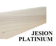 ◊ H=6cm JESION Platinium lakier półmat, listwa przypodłog. fornir. - P50, DŁ=2,20m - tylko od 10szt