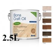 Bona Craft Oil, 2,5L - olej 1-komponentowy DO IMPREGNACJI podłóg, DO WNĘTRZ