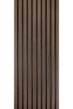 L0204 dąb ciemny, wzór MEDIO panel ścienny - LAMELA (12,1x270cm) --- LAMELE WODOODPORNE ---