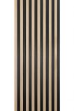 L0302 dąb JASNY, wzór LARGO panel ścienny - LAMELA (11,5x270cm) --- LAMELE WODOODPORNE ---
